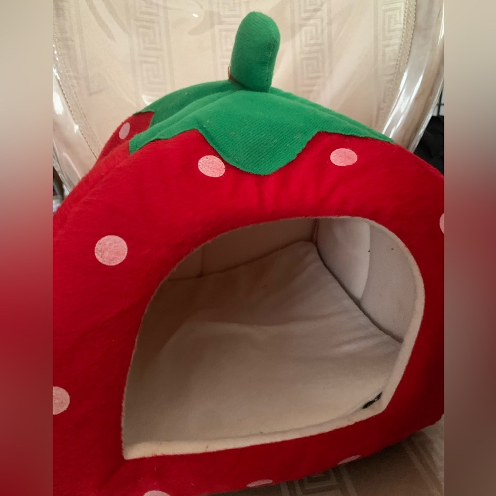 Strawberry House For Pet - Size XS
